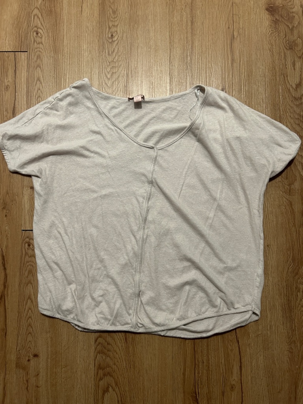 Saint Tropez West XL V-Neck Short Sleeve Top